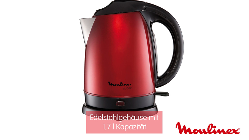 Moulinex Subito Red Kettle